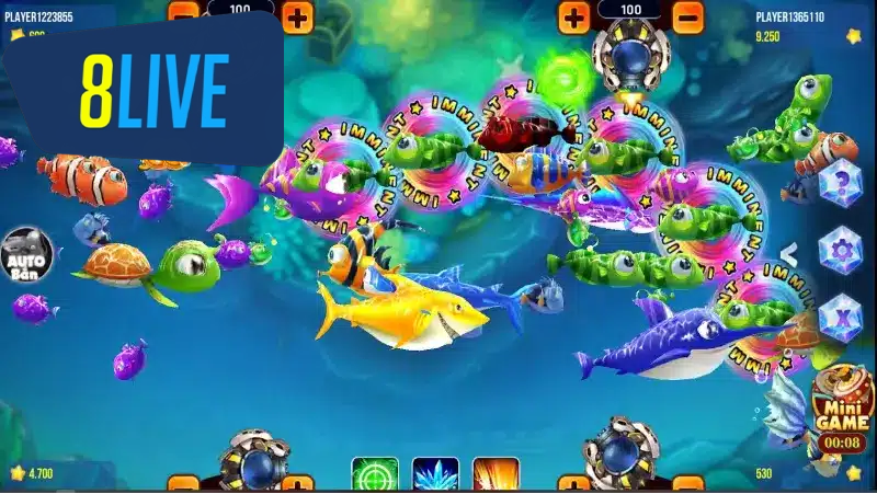 Các tính năng đặc biệt của bắn cá tiên nữ 8live