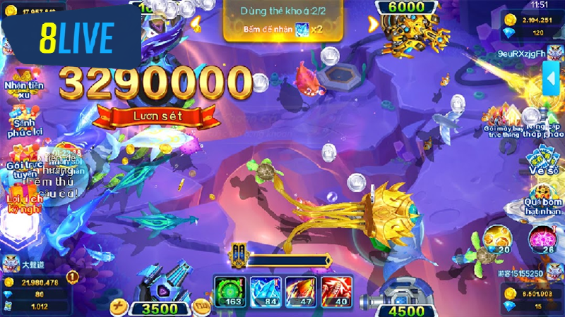 Các tính năng nổi bật trong game